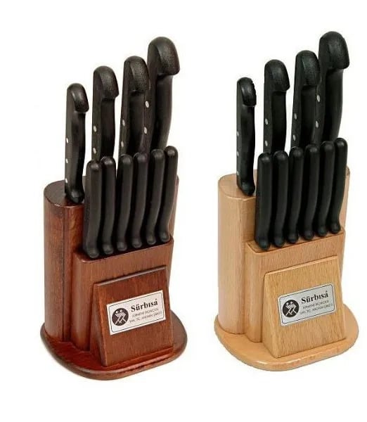 Sürbısa 61500 - Sürmene Mutfak Bıçağı Seti - 10 Lu Set