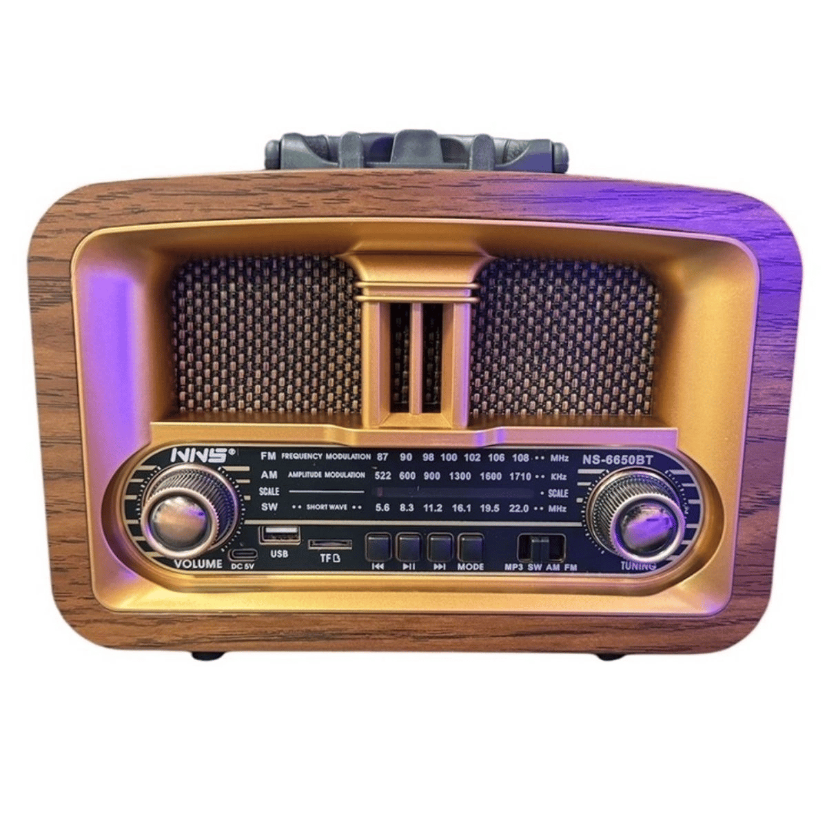 Taşınabilir Klasik Am/fm/sw  Retro Ev Radyo Usb İle Şarj Olabilen Retro Radyo Bx40