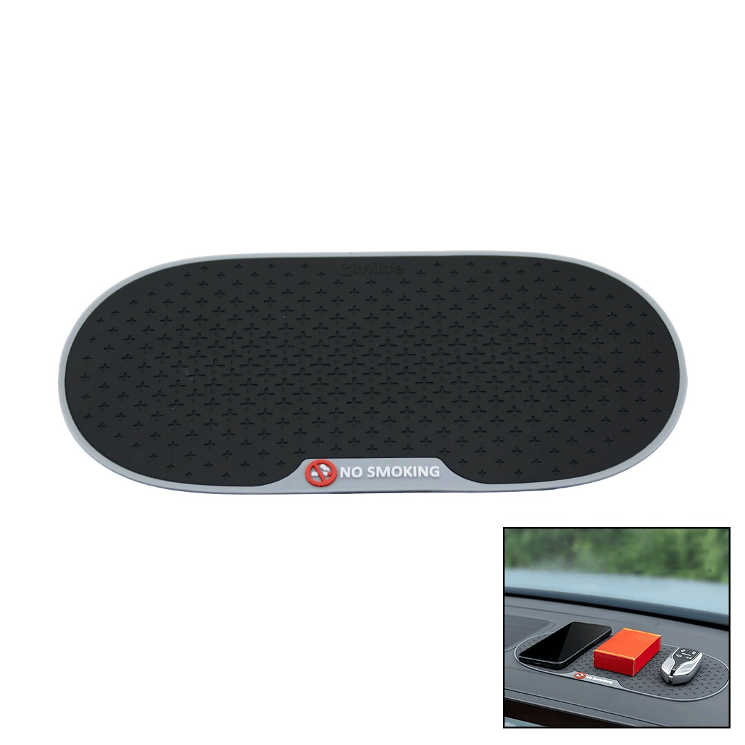 Telefon Tutucu - Silikon Oto - Araç İçi Torpido Kaydırmaz Organizer 29x14cm Bx40