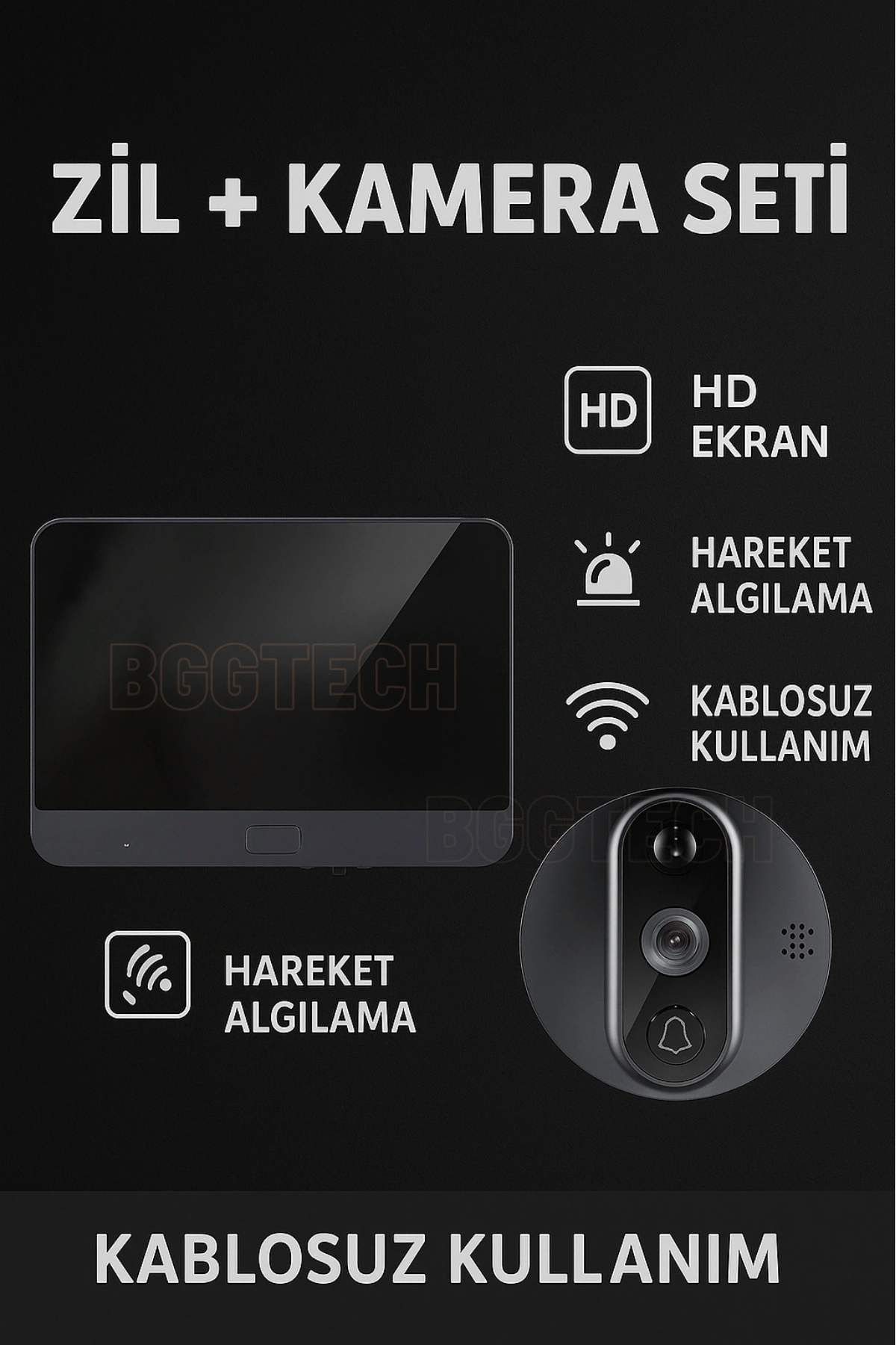 Telsiz & Kamera & Dedektör - Renk: Çok Renkli, Pil ile mi çalışır?, Gece Görüşü, Canlı İzleme