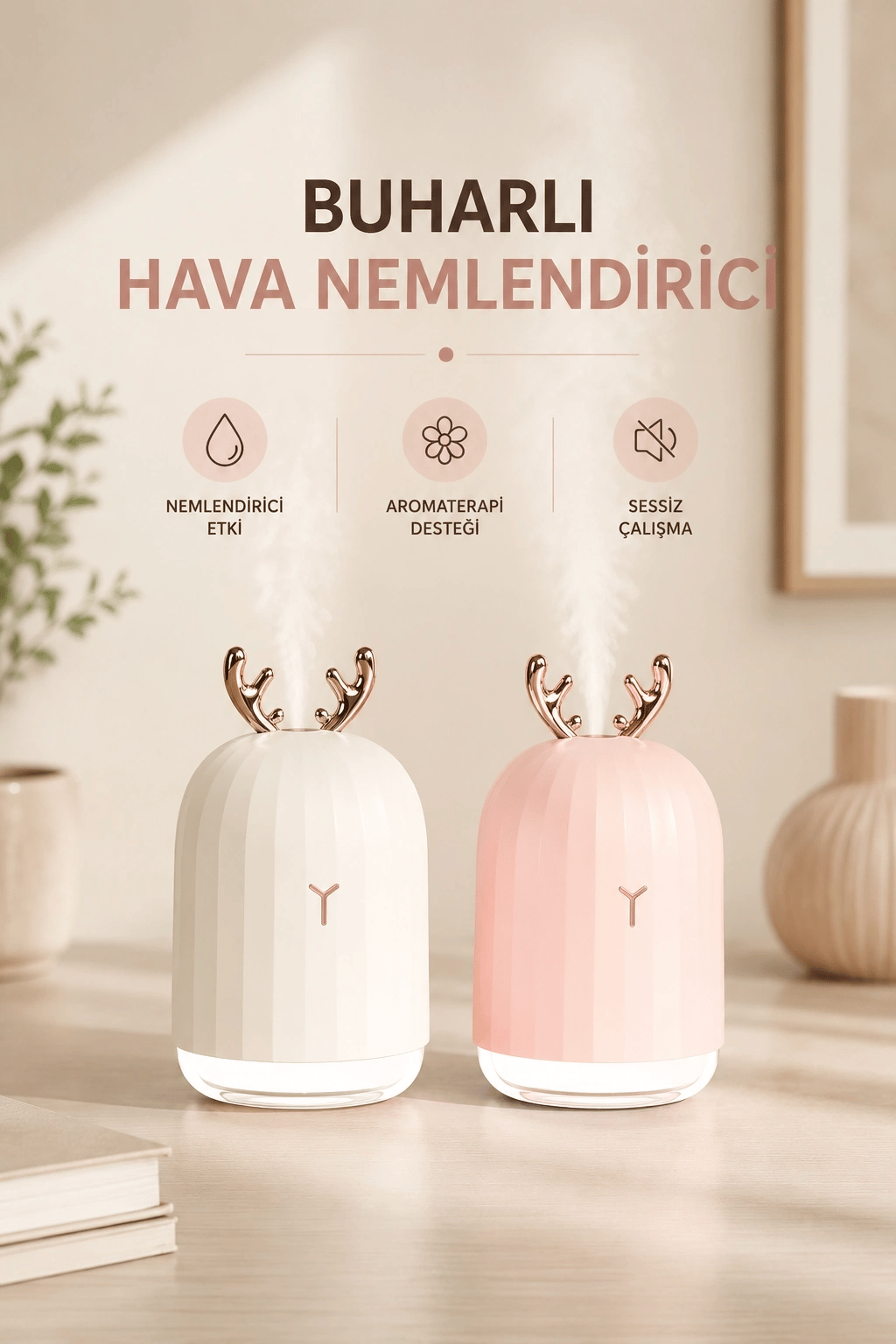 Temiz Hava Nemlendirici Tavşanlı Aromaterapi