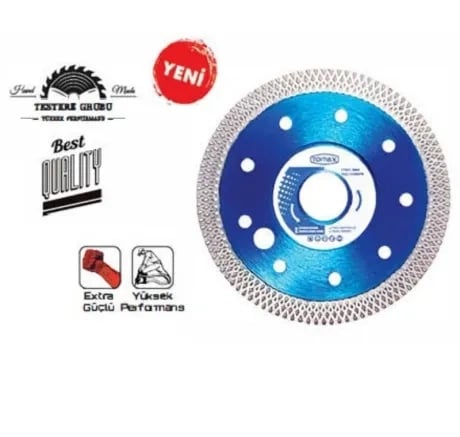 Tomax Çapraz Dişli Hassas Kesim Disk - 115x1,3 Mm