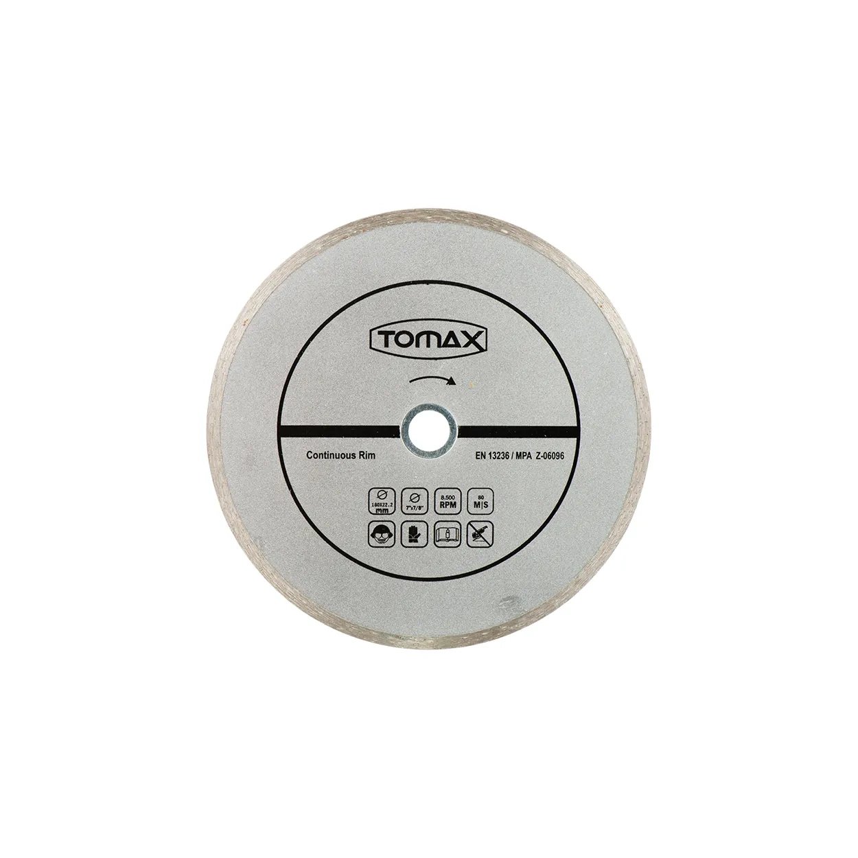 Tomax Sürekli Elmas Fayans Kesici Disk - 230x2,4x22