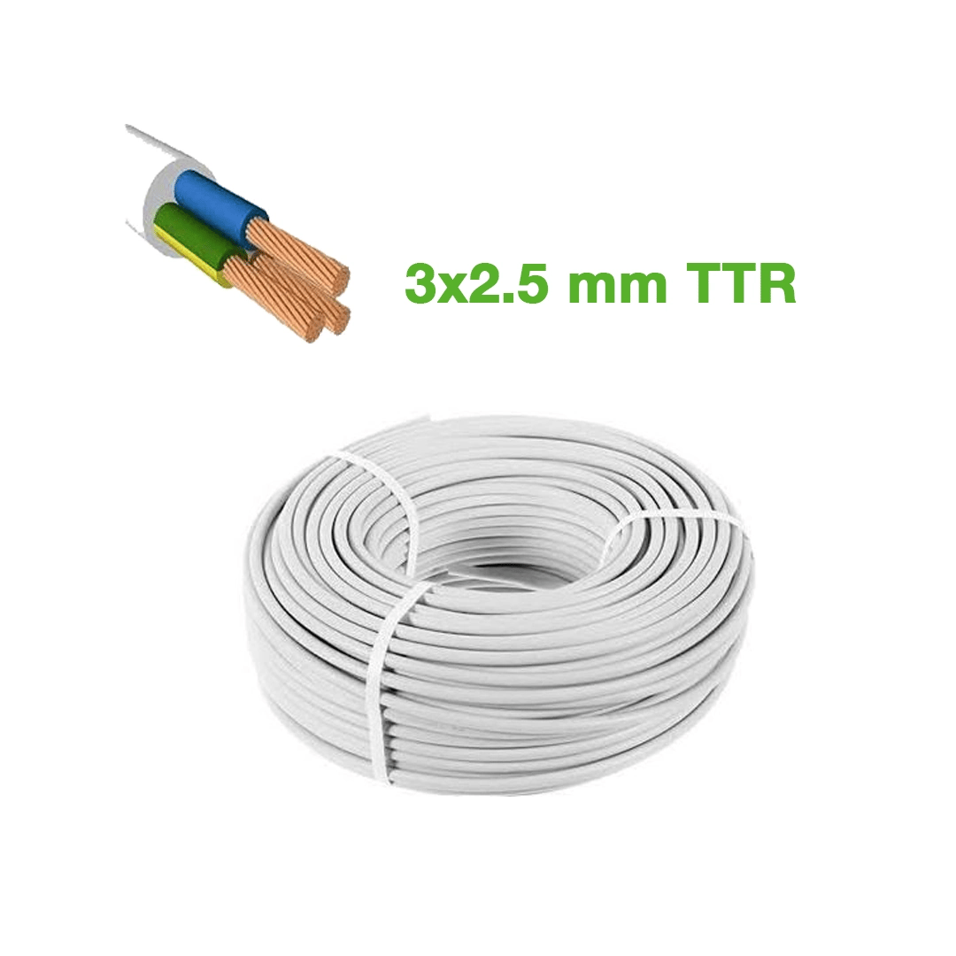 Ttr 3x2.5mm Kablo 100mt  Cca Kablo Bx40