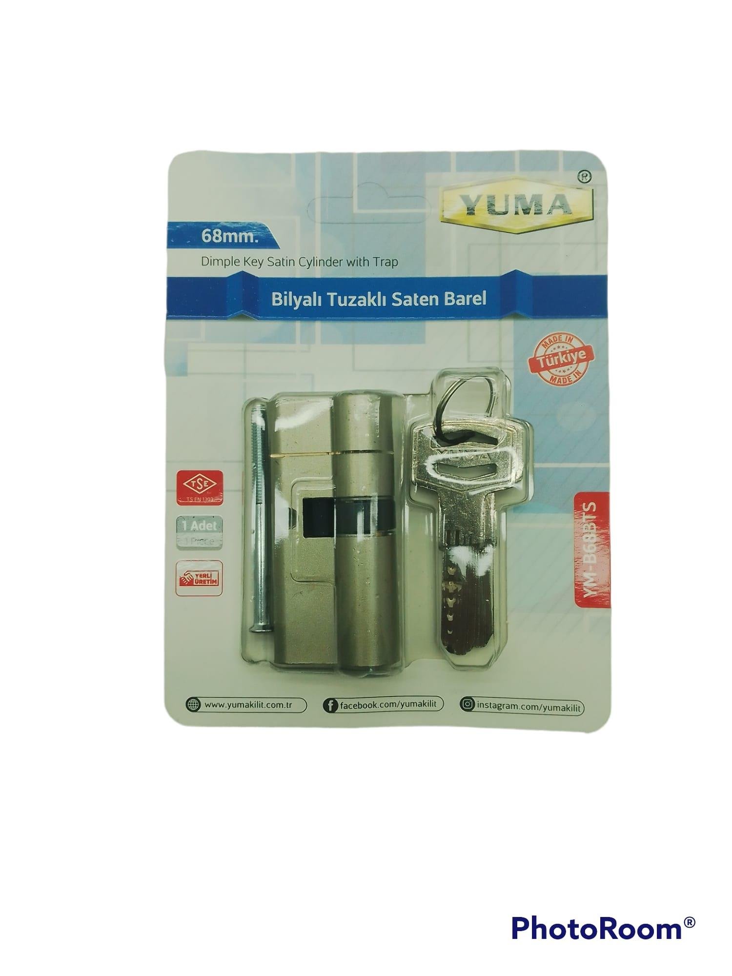 TUZAKLI BİLYALI BEYAZ BAREL (3936)
