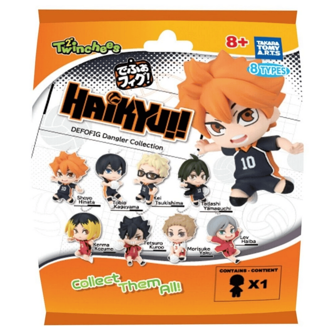Twinchees Haikyu!! Defofig! Anahtarlık Figür Serisi