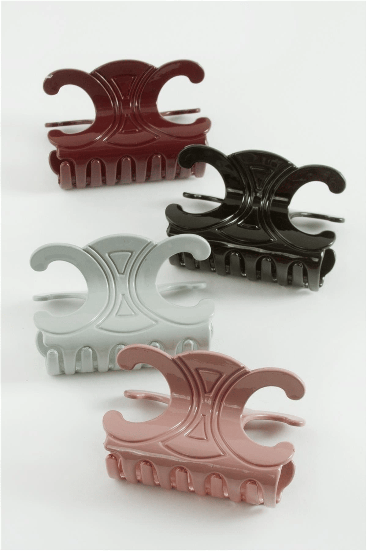 Üçgen Renkli Mandal Toka 7 cm