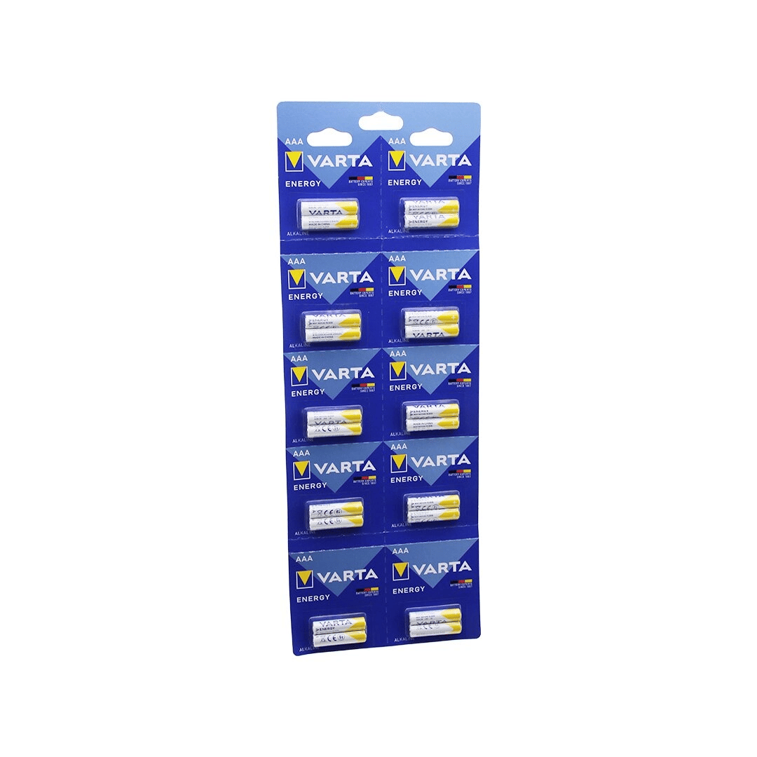 Varta İnce Pil Alkalin 20pcs Bx40