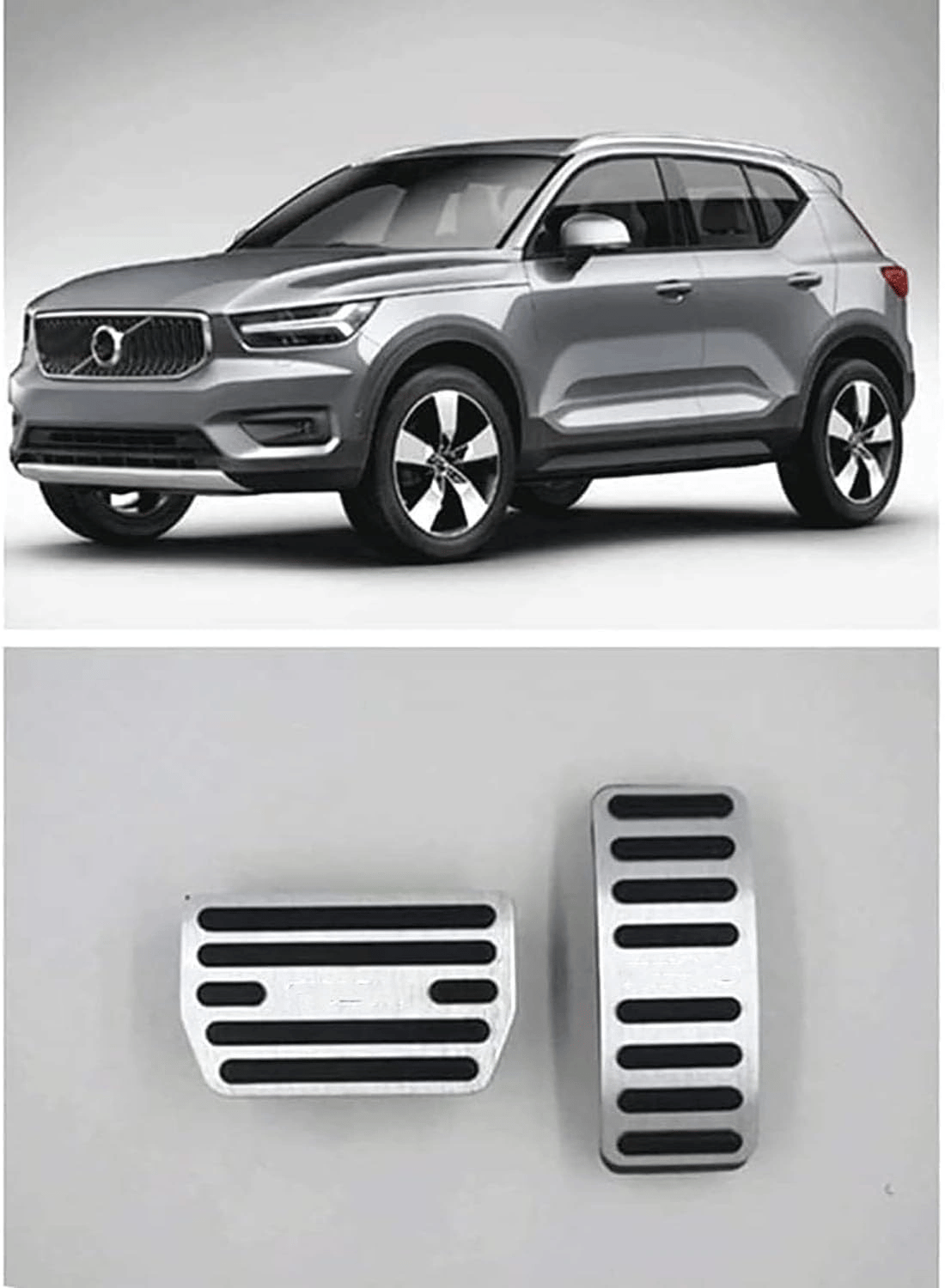 Volvo XC40 Uyumlu Orijinal Otomatik Pedal Seti 2 Parça