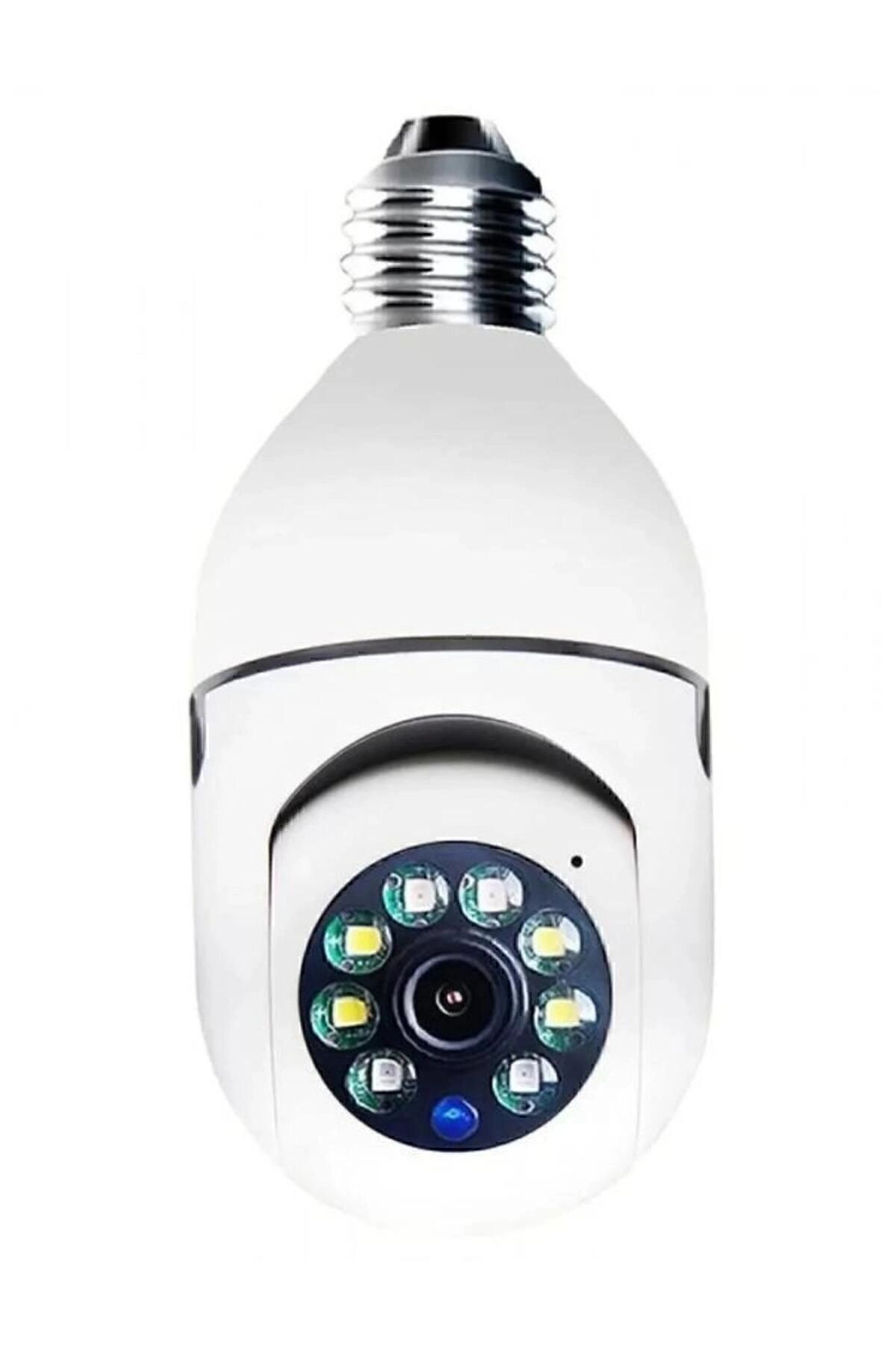 WiFi Kontrollü HD Çözünürlüklü Gece Görüşlü Çift Işıklı Hareket Sensörlü IP Güvenlik Kamerası