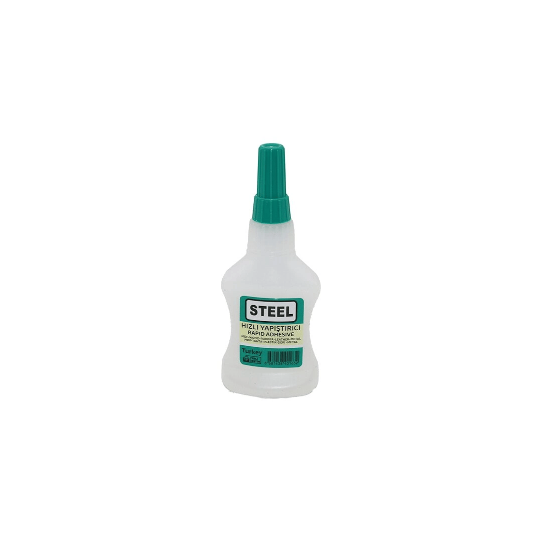 Wincell Steel Hızlı Yapıştırıcı 37gr Mdf-ahşap-metal-plastik-deri Bx40