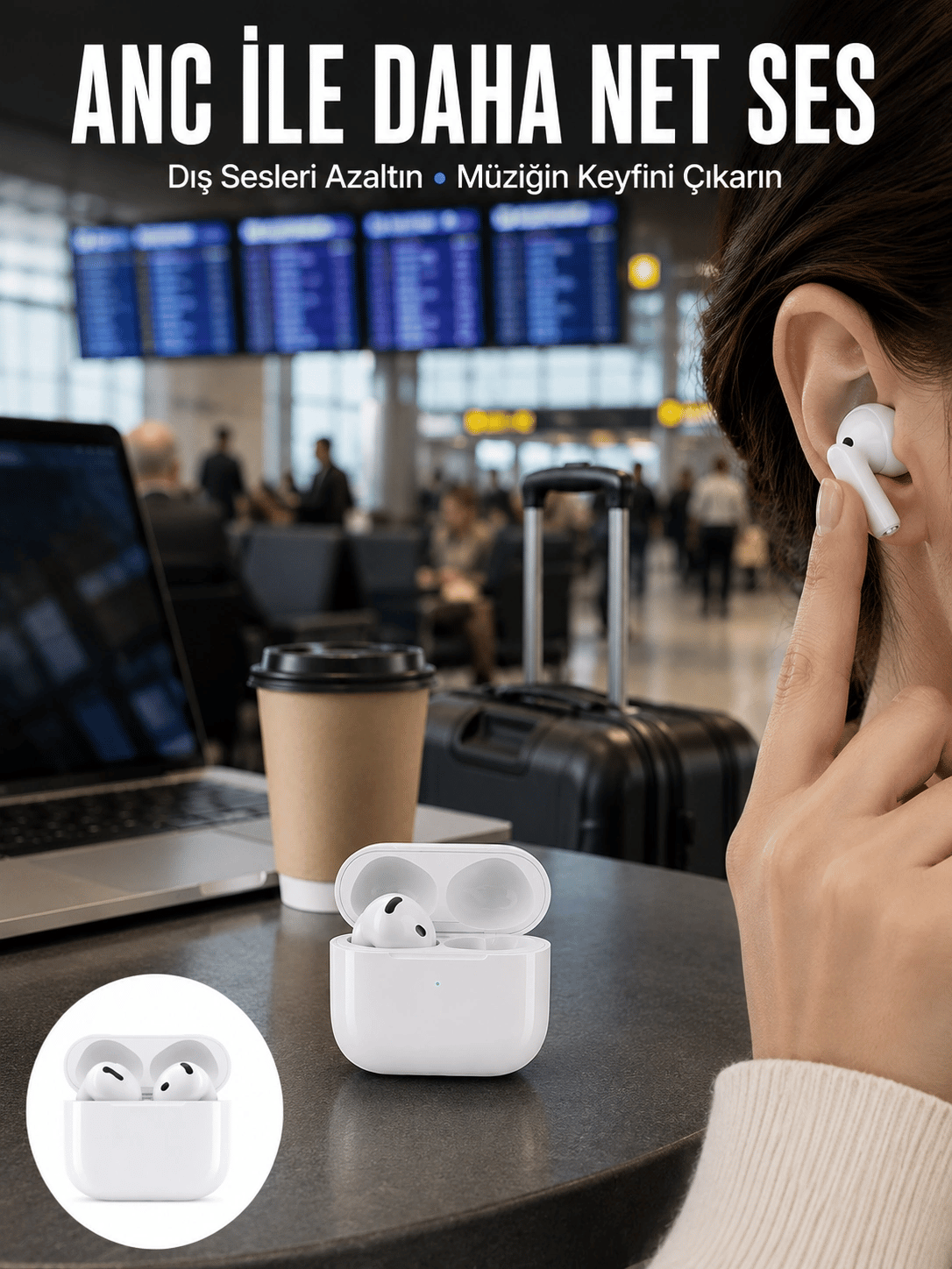 Yeni Nesil Ucuz Kaliteli Kablosuz TWS Bluetooth Kulaklık Yeni Nesil