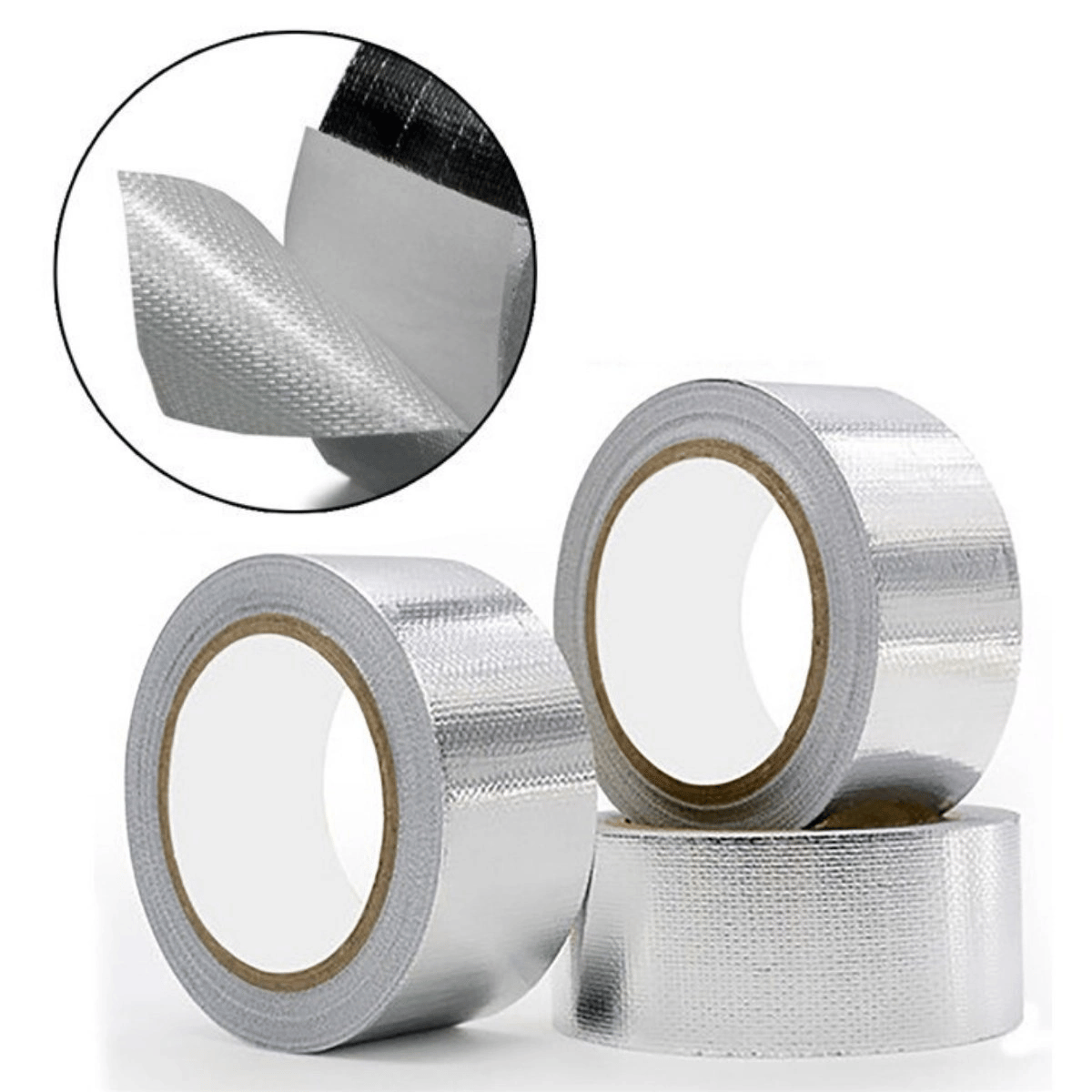 Yüksek Sıcaklık Dayanan Su Geçirmez Çatı Boru Duvar Çatlak Onarıcı Yapışkan Bant Folyo 10 Cm Bx40