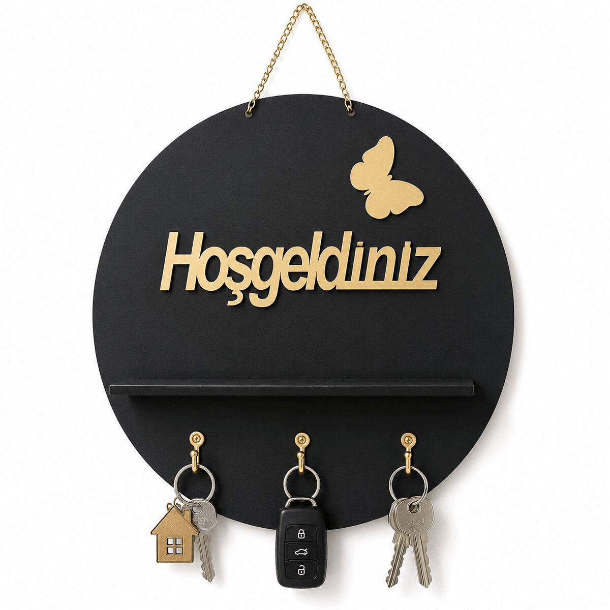 Yuvarlak Anahtarlık Hoşgeldiniz Bx40