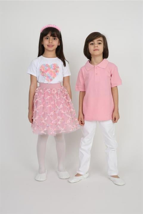Kız Çocuk Tshirt Pantalon Gösterş Kıyafetş Takım