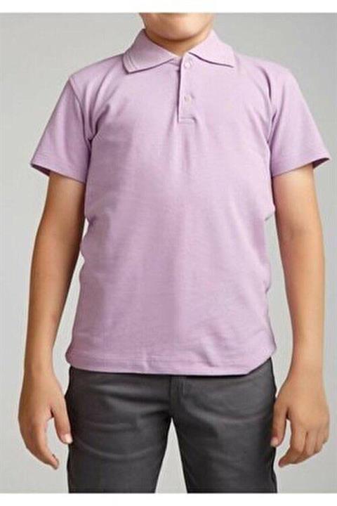 Polo Yaka Kısa Kol Okul Tshirtü