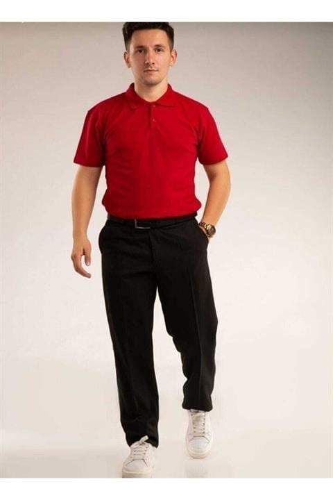 Unisex Polo Yaka T-shirt Kısa Kol