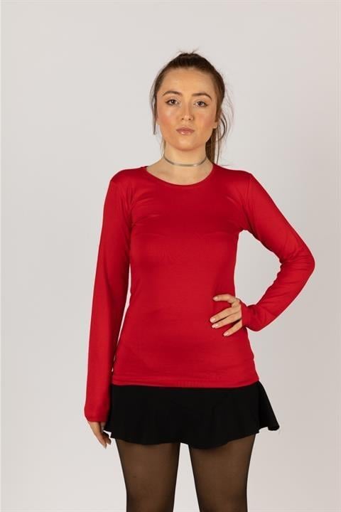 Uzun Kollu Likralı Penye Body