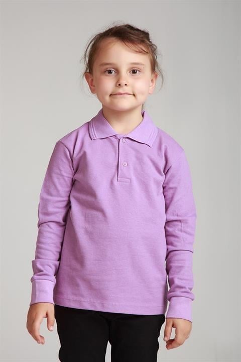 Uzun Kollu Polo Yaka Okul Tshirt