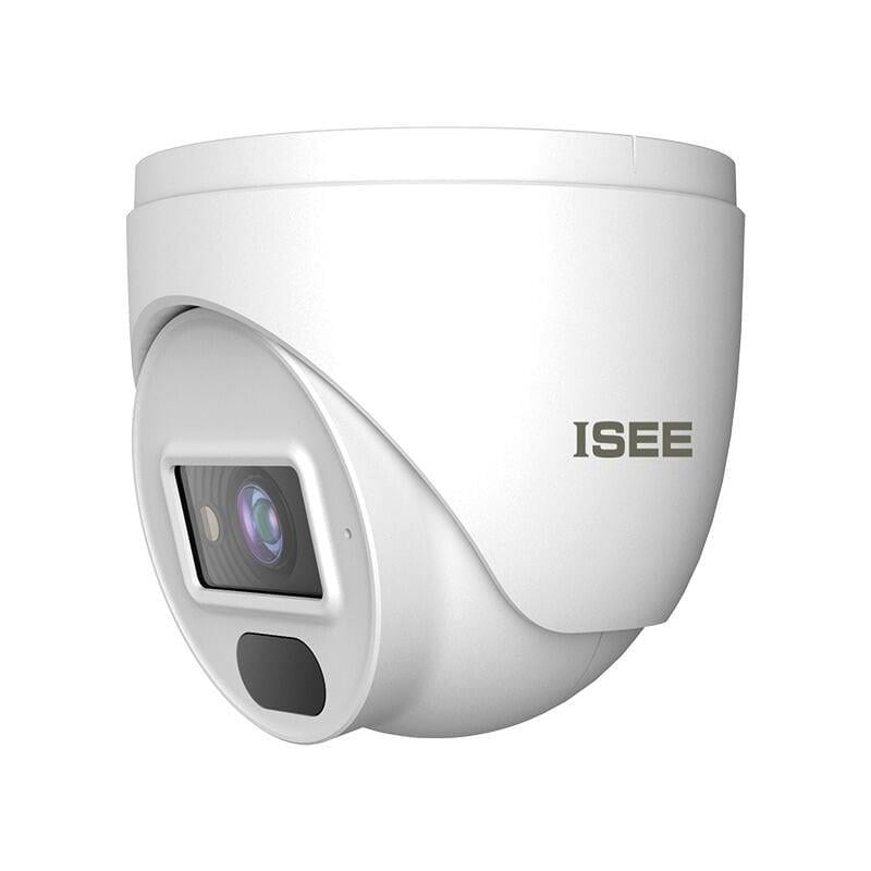 ISEE KAMERA IP ISN-9524S4L DOME, 2MP, 2.8MM, H.265+, 20M IR, DAHİLİ MİKR, VİDEO ANALİZ, PLASTİK+METAL