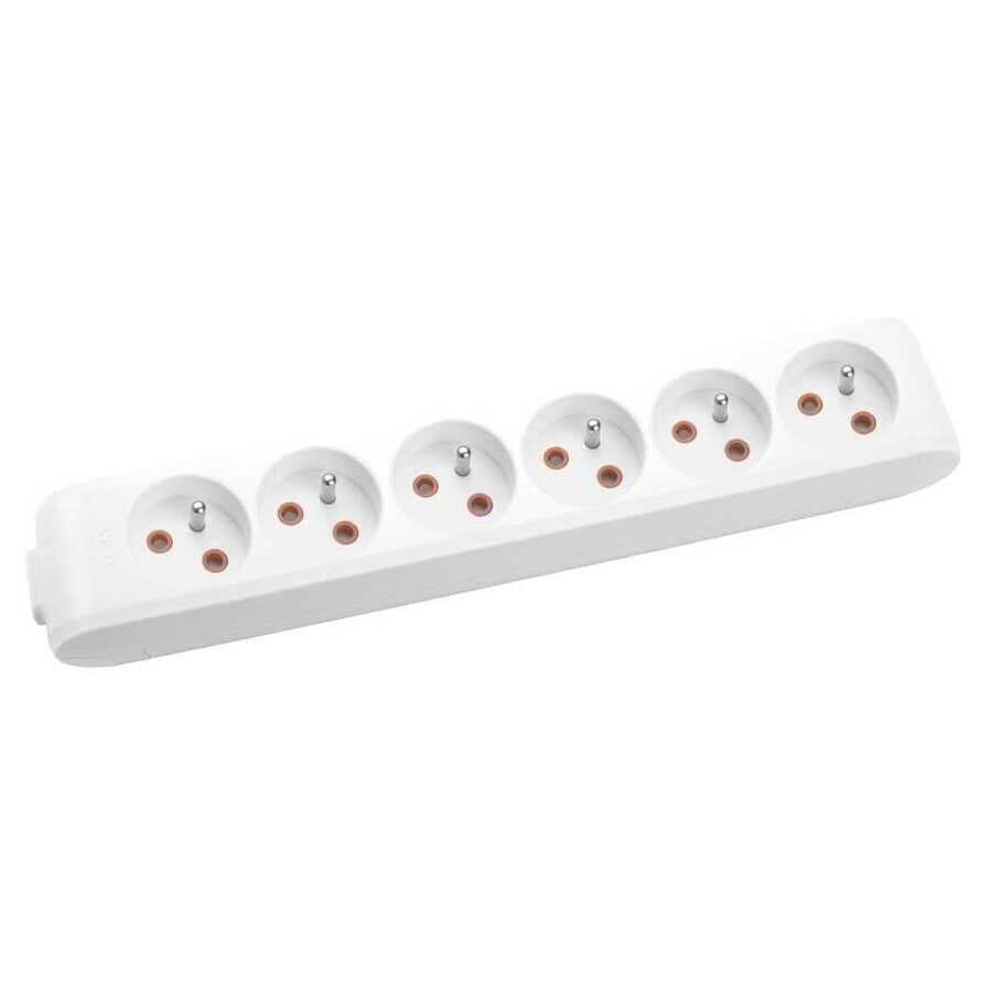 Viko Kablosuz Multi-Let Altılı Grup Priz Klemensli Ups Beyaz (Çocuk Korumalı) 90110600