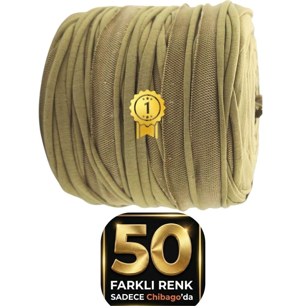 Bej Penye ip 009- Yumuşak ve Esnek Büyük Boy 650 Gr 130 Mt Örgü ipi