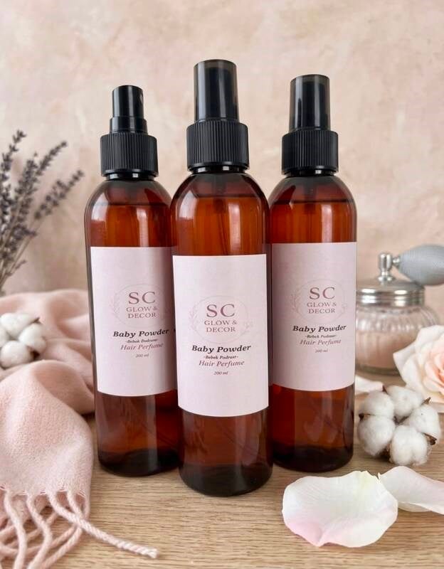 Baby Powder Saç Parfümü 200 ml | Kalıcı Bebek Pudrası Kokusu | Ferah ve Temiz Koku