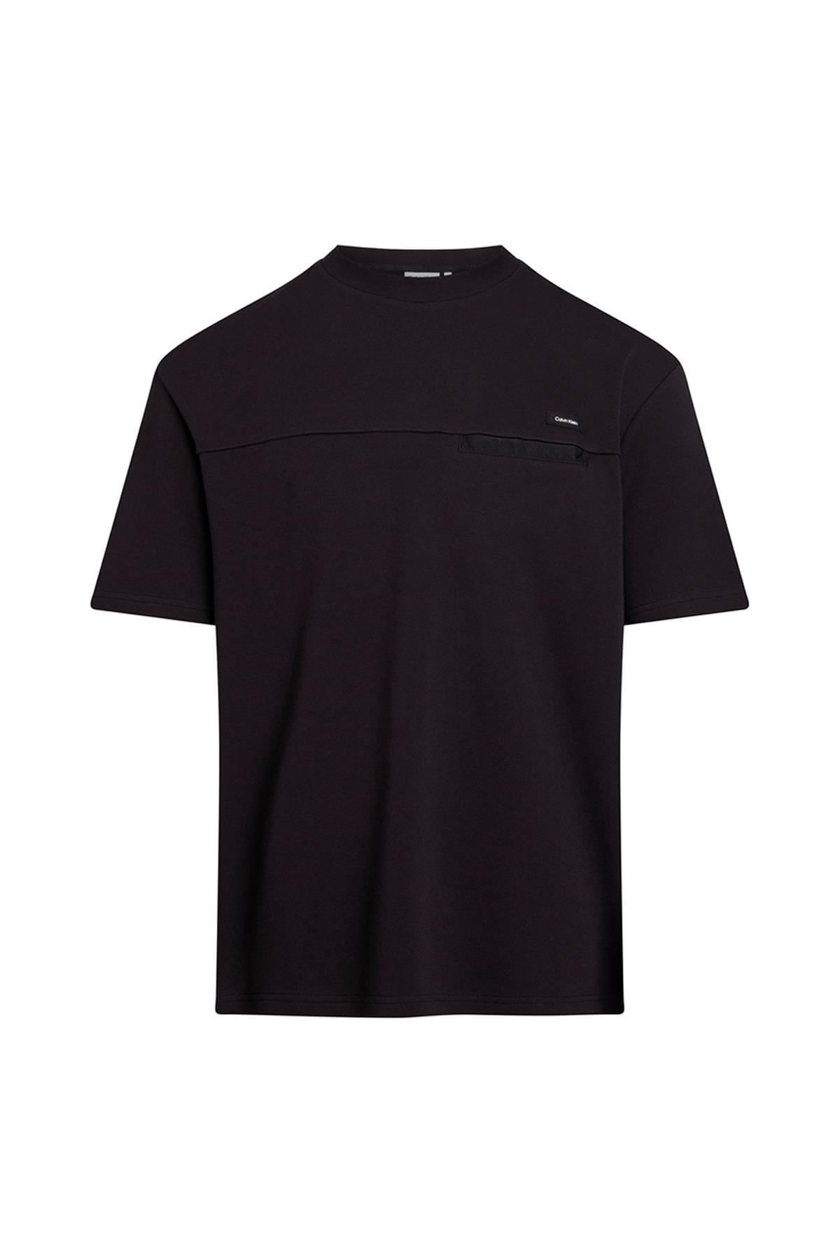 Bisiklet Yaka Siyah Erkek T-Shirt K10K111852BEH