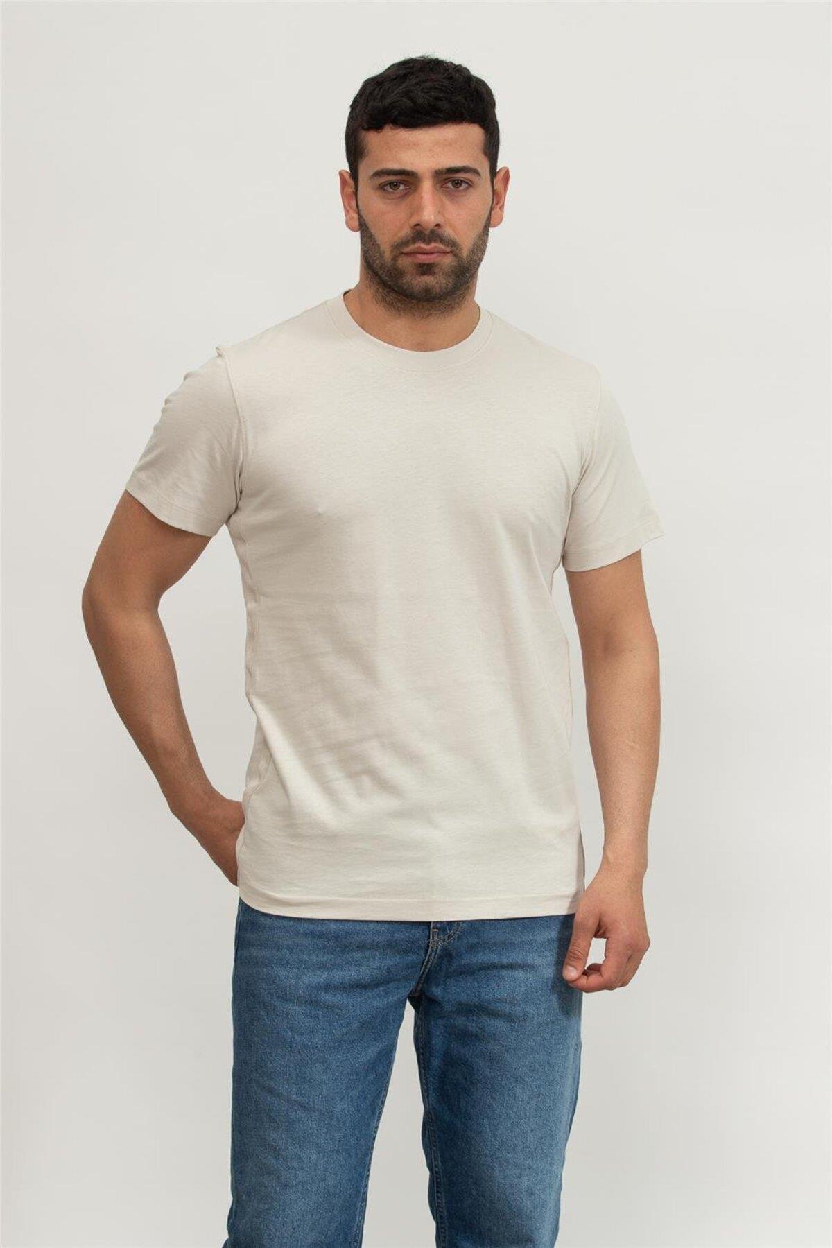 Erkek Bisiklet Yaka T-Shirt