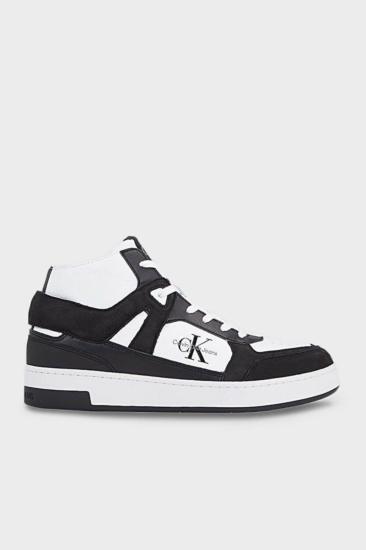 Logolu Bilekli Sneaker Ayakkabı YM0YM0088301W Erkek AYAKKABI YM0YM00883 01W