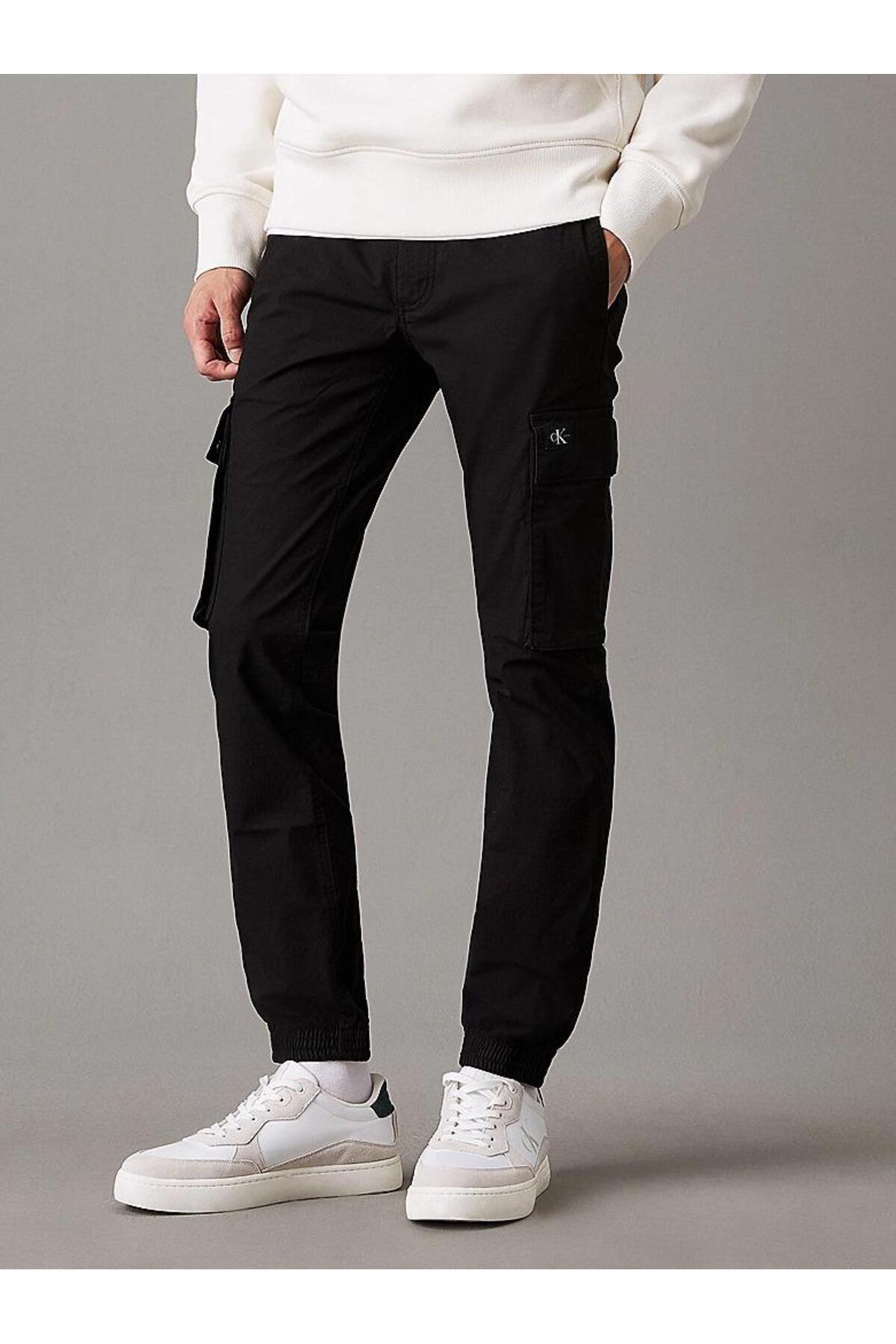 SKINNY CARGO Erkek SİYAH Pantolon J30J326438-BEH