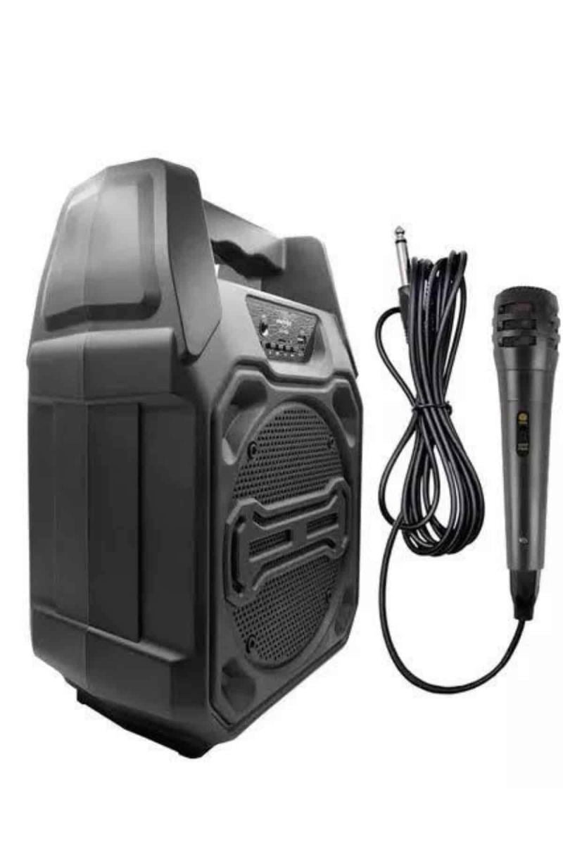 10w Güçlü Ses Performanslı Bluetooth Karaoke Hoparlörü