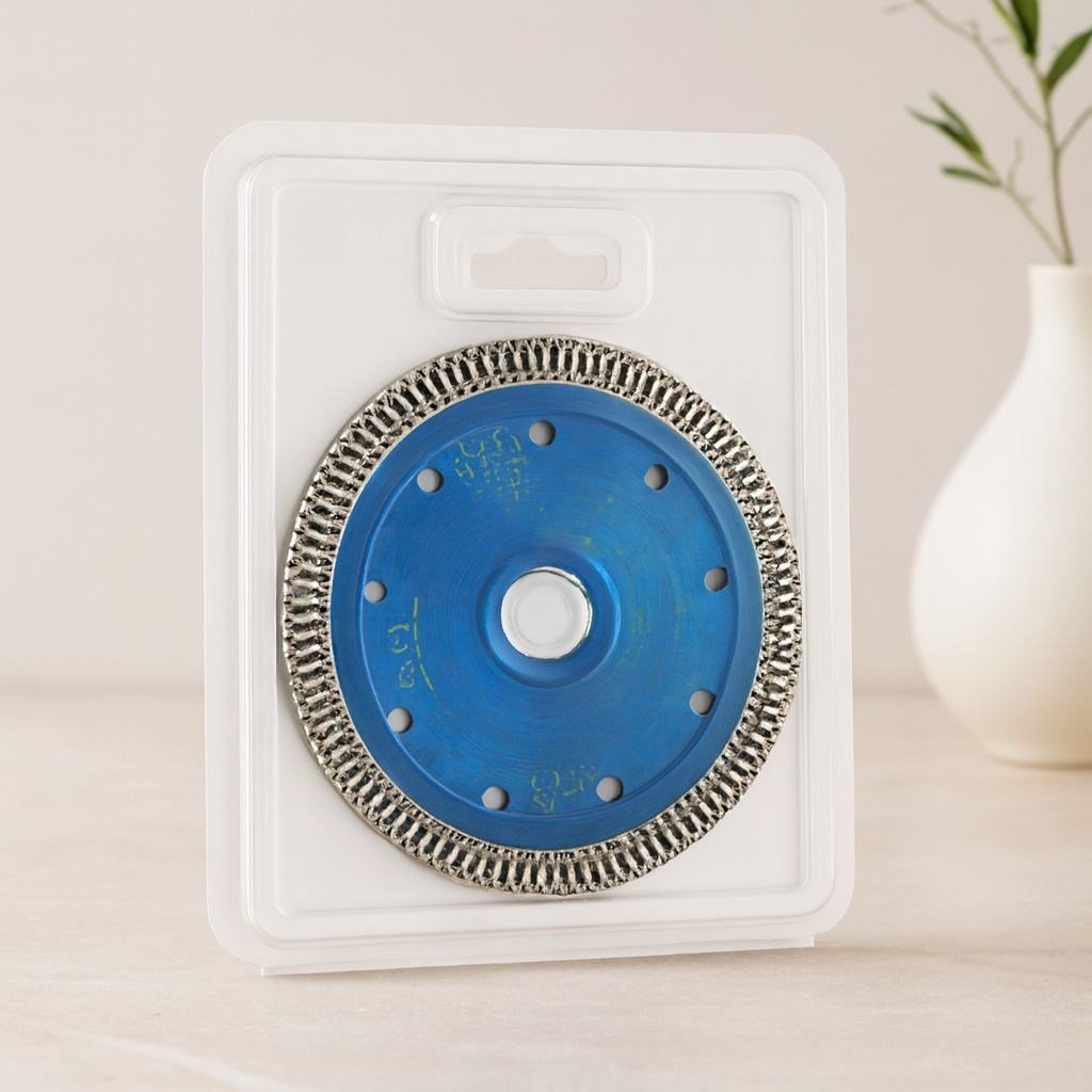 115x22.2 mm Elmas Mermer Kesici Disk İnce Turbo 1.2 mm