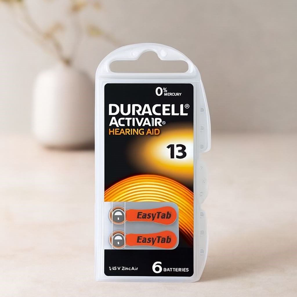 13 Numara İşitme Cihazı Pili 6'lı