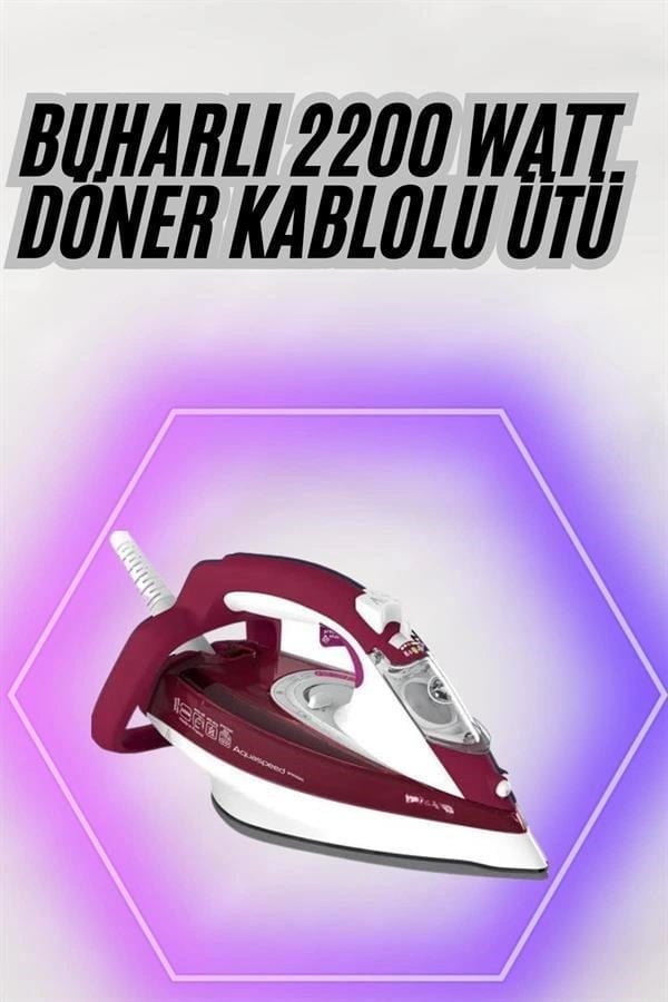 2200w Seramik Kaplama Es Tasarımı 360 Derece Dönebilir Kablosu Yeni Nesil
