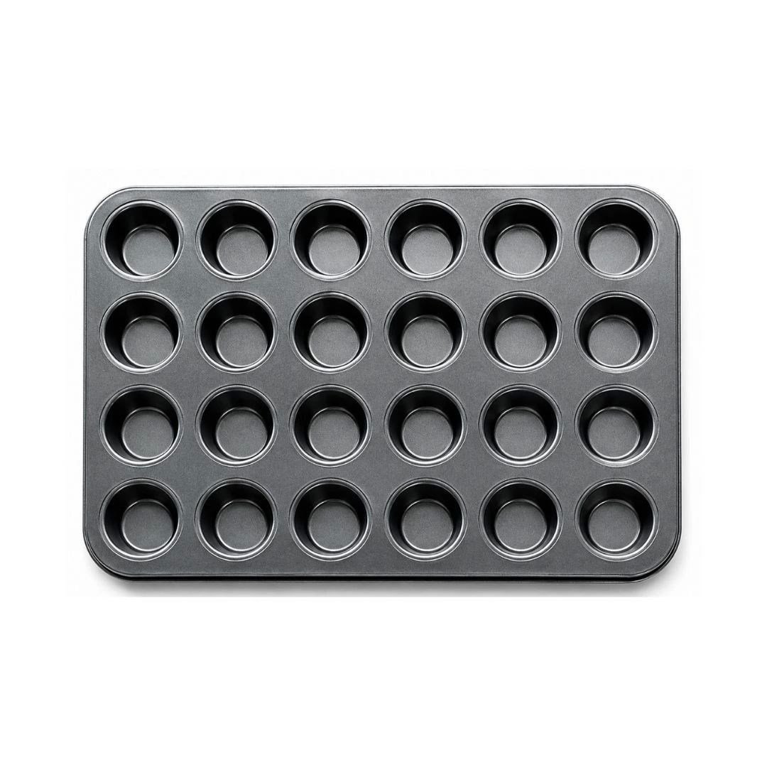24 Bölmeli Metal Muffin Kek Kalıbı