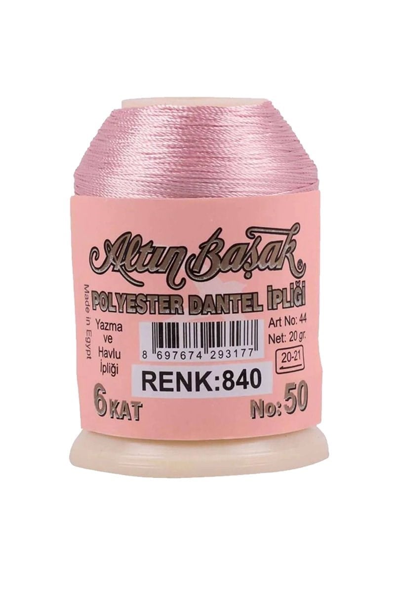 3 Adet Altınbaşak Oya ve Dantel İpi 20 gr - Royaleks - No: 905 - 840 - 317