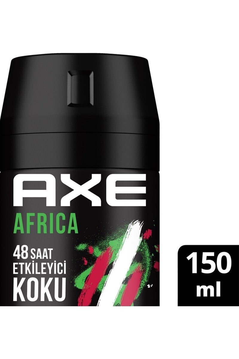 3 Adet Axe Africa Erkek Deodorant Sprey 150 ml