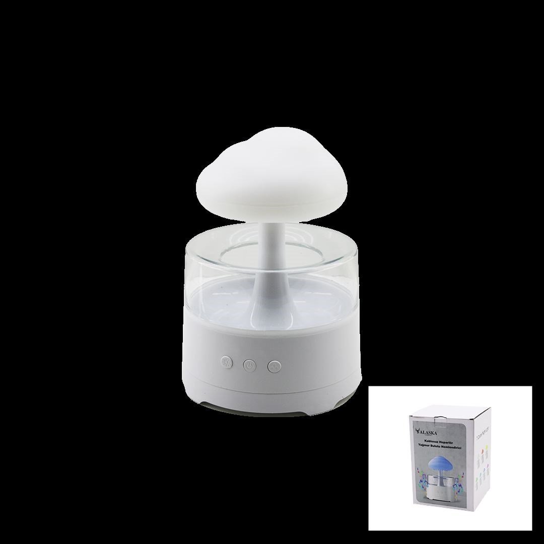 300ml USB Şarjlı Bluetooth Hoparlörlü Hava Nemlendirici - LED, Kumandalı