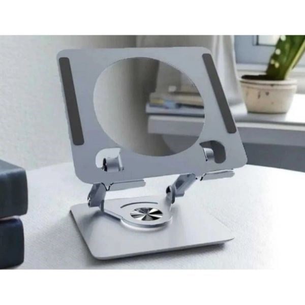 360 Derece Dönebilen Yükseltilmiş Masaüstü Ayarlanabilir Metal Tablet Standı
