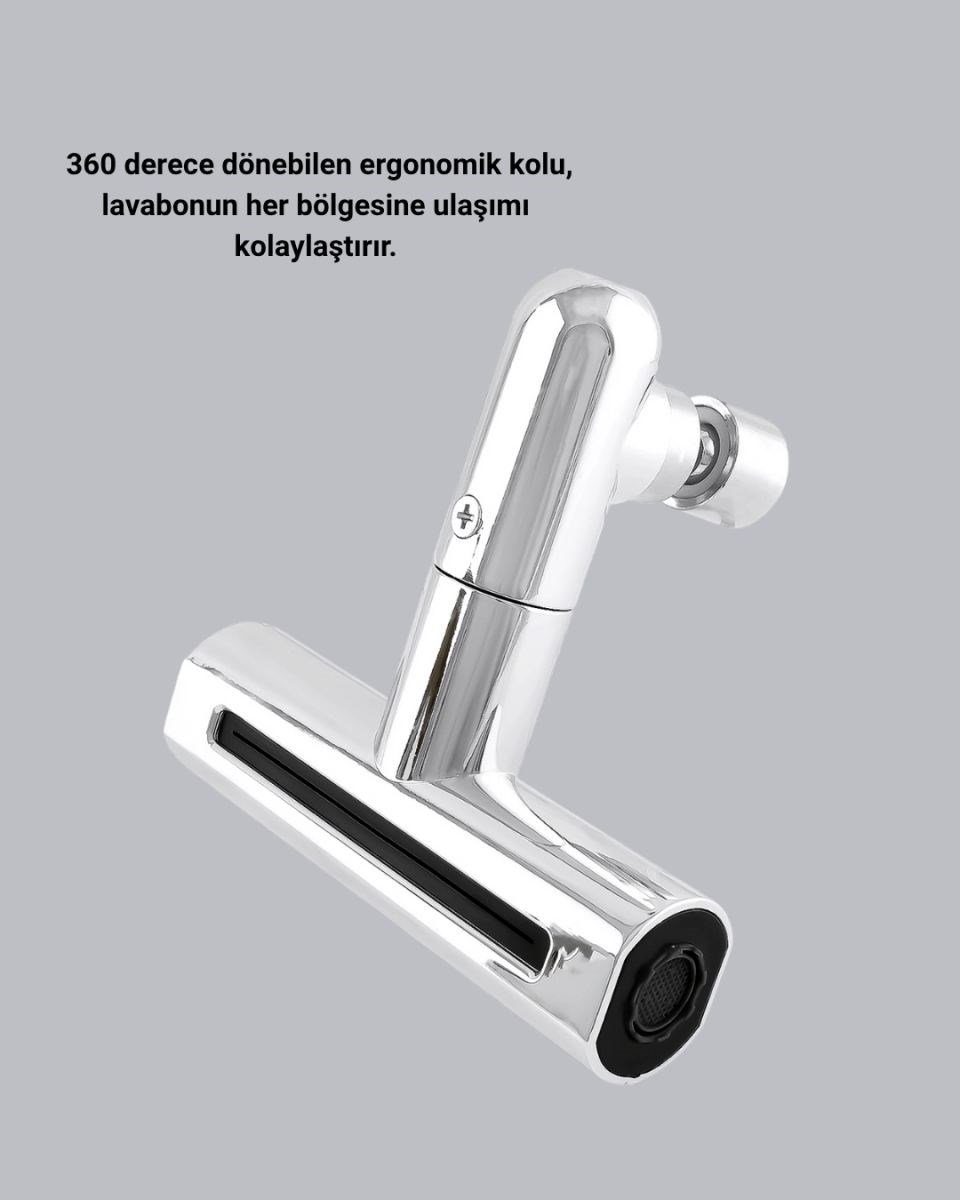 360° Dönebilen Musluk Başlığı 4 Fonksiyonlu Su Tasarruflu Ve Dayanıklı