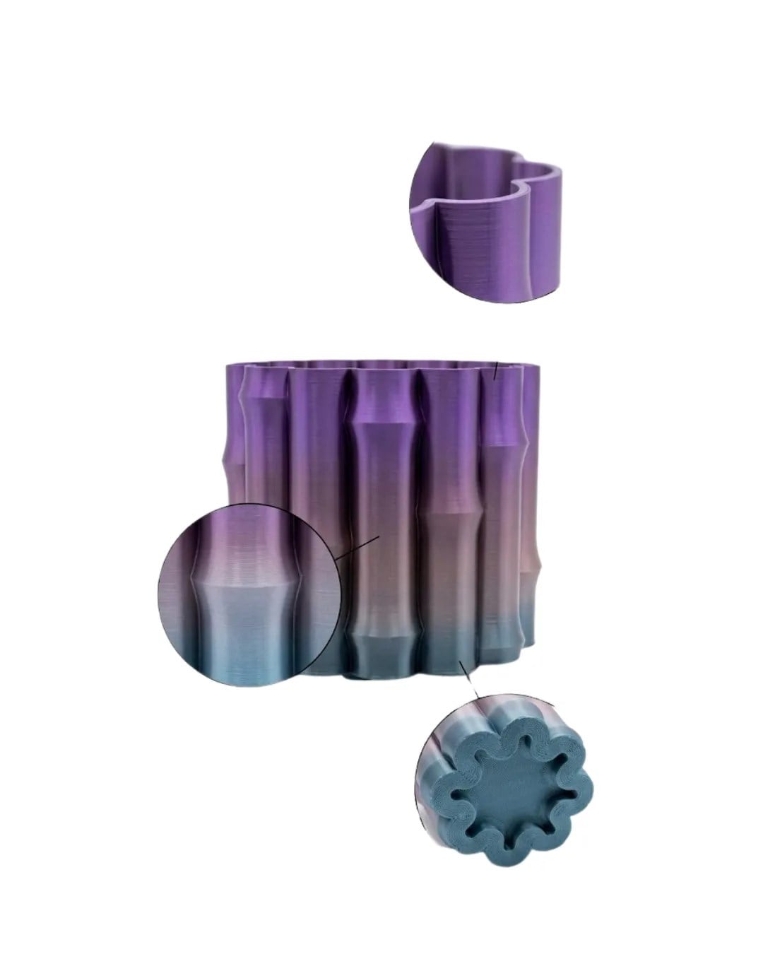 3D VAZO MOR GRİ