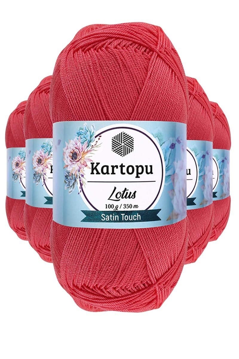 5 Adet Lotus Bikini Büstiyer Bluz Örgü İpi  K810 Şeker Pembe