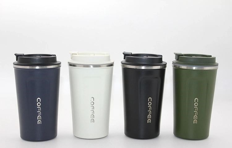 500 Ml Paslanmaz Çelik Termos Mug - Çift Katmanlı Sızdırmaz Kahve Kupası Alk3134
