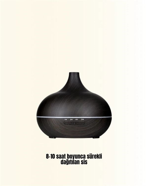 550 Ml Ultrasonik Yağ Difüzörü Ve Soğuk Buhar Nemlendirici