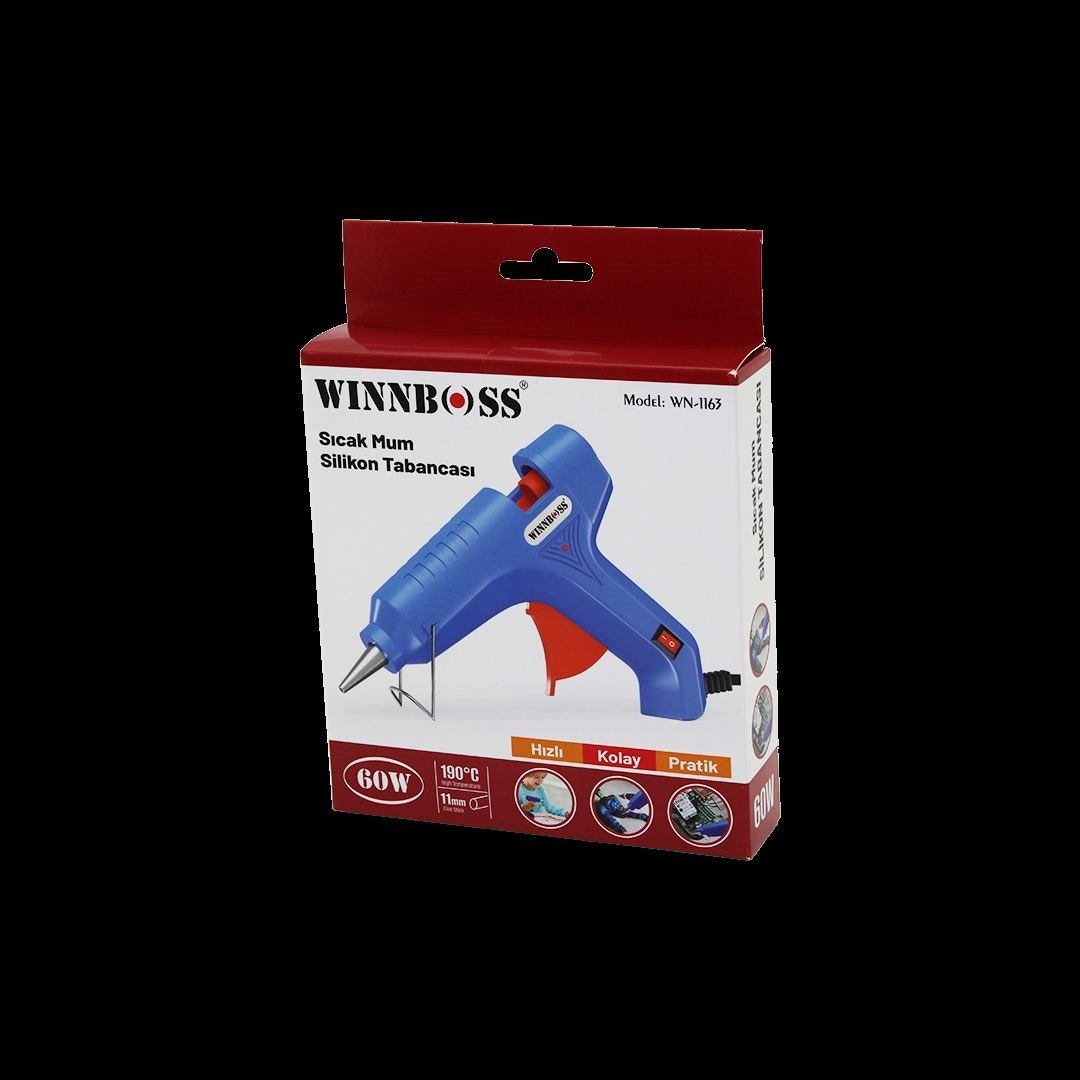 60W Anahtarlı Sıcak Silikon Tabancası (11mm, 190°C)