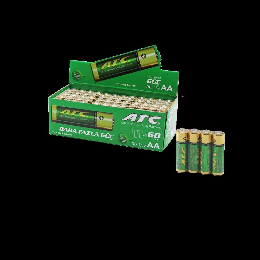 AA (R06) 1.5V Kalem Pil 60'lı Paket