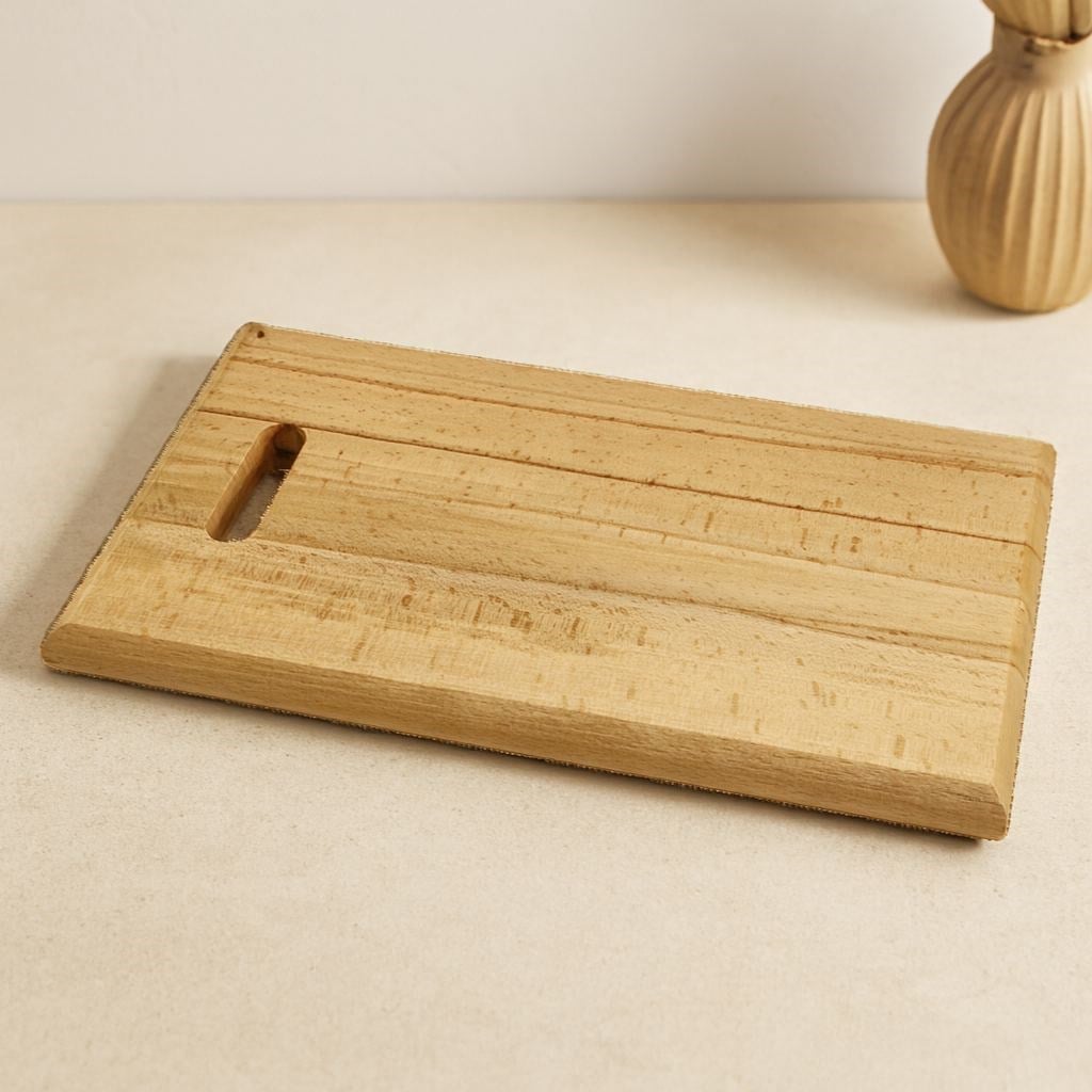 Ahşap Kesim Panosu / Et Tahtası 25x40 cm - 2.5 cm