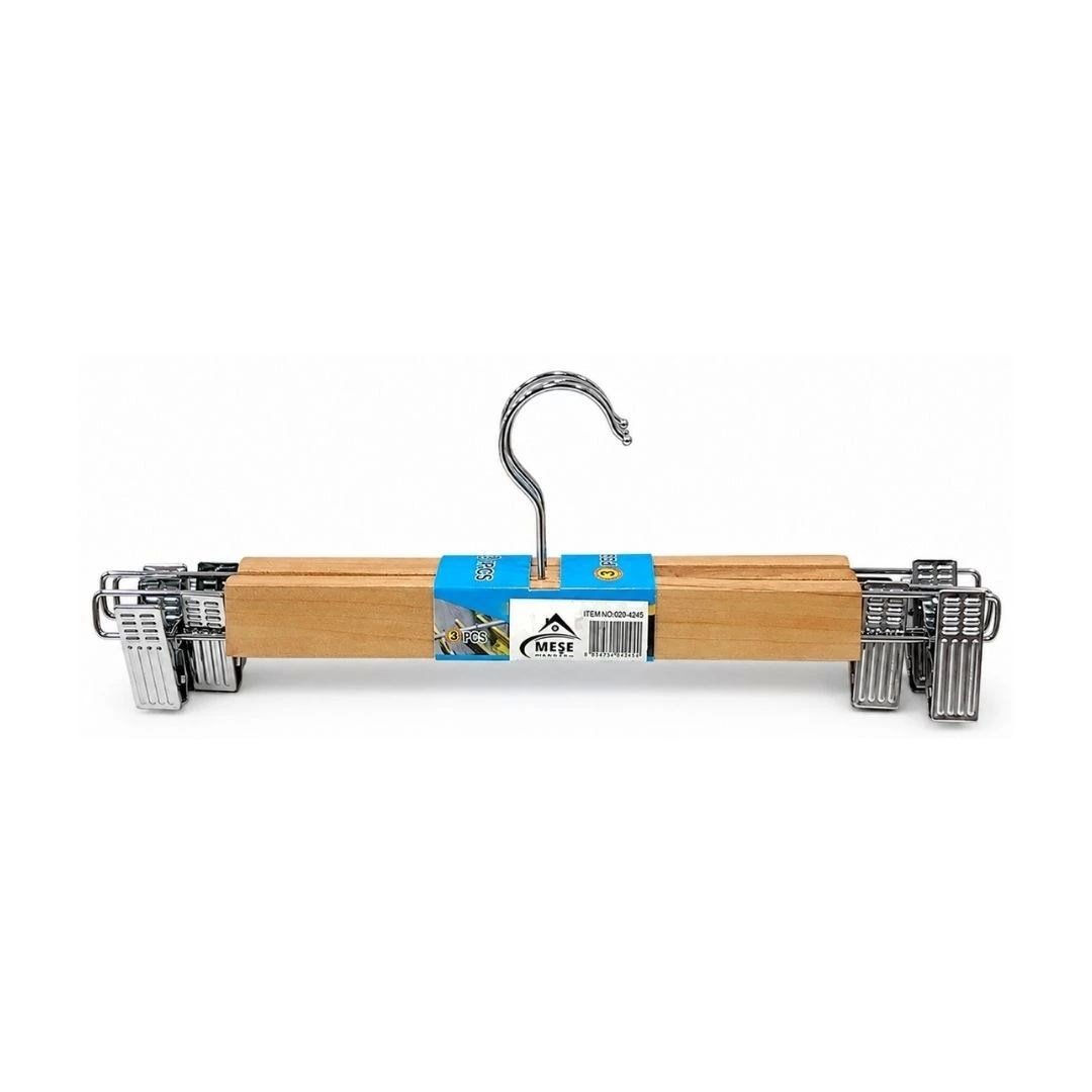 Ahşap Mandallı Etek Askısı 33 cm