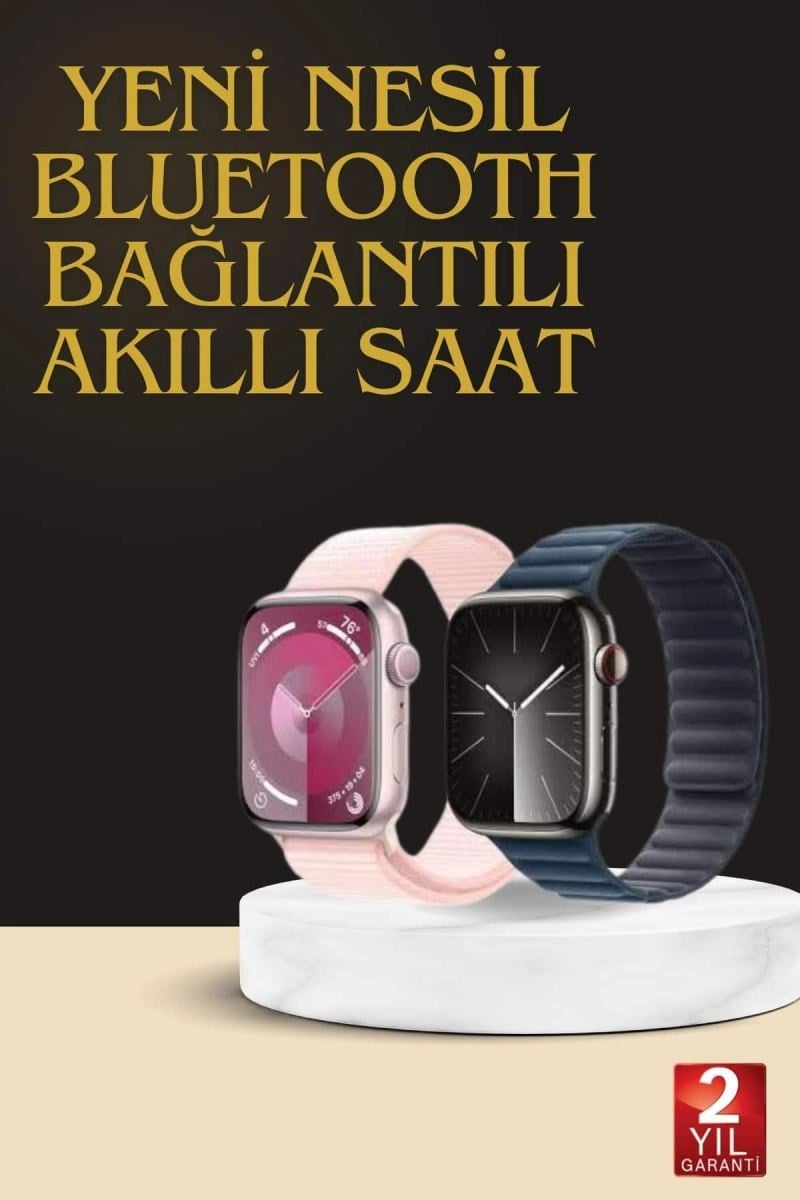 Akıllı Saat İos Andorid Destekli Titreşimli Gps Özelliği Bildirim Özelliği